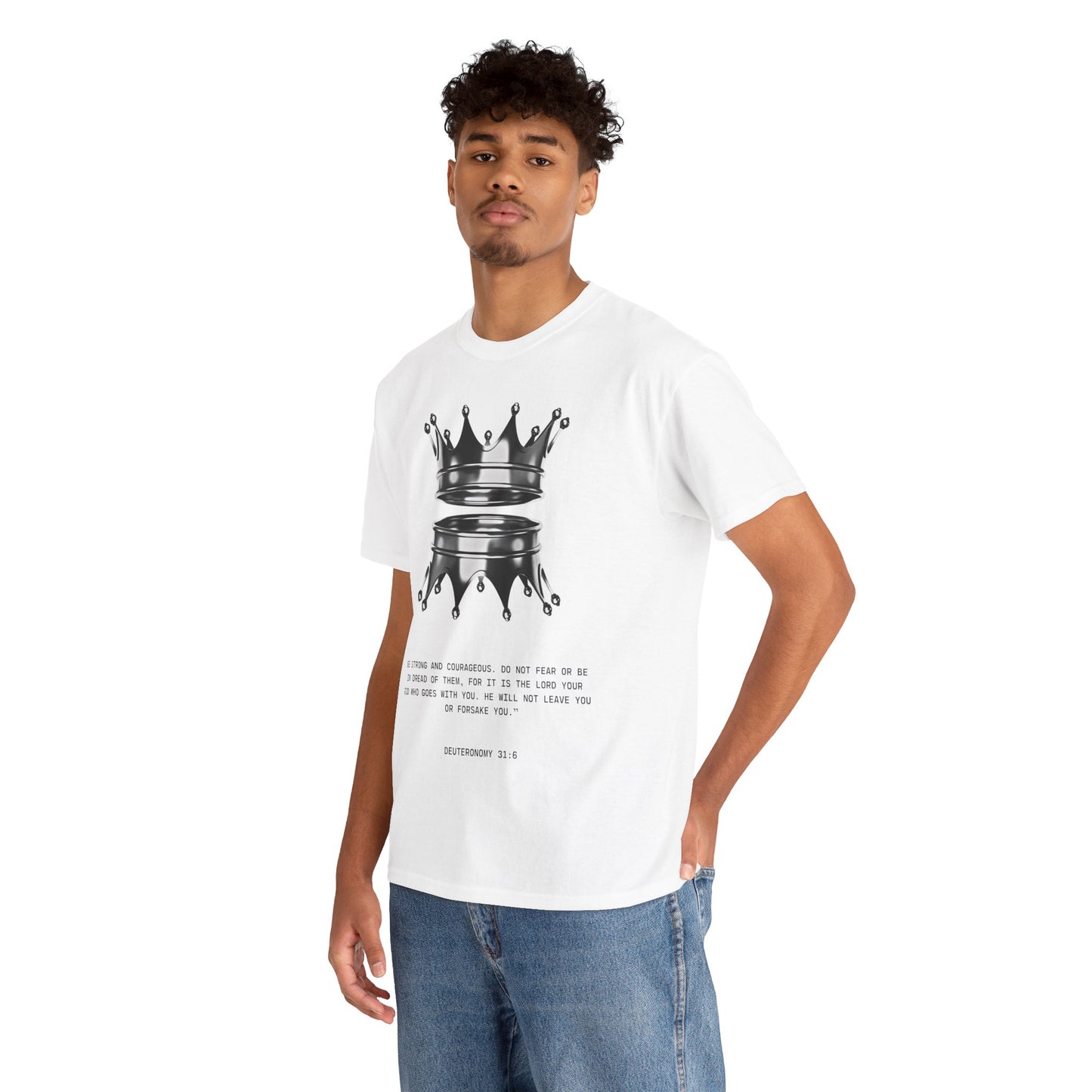 Crowned Inspiration Tee - Motivational T-Shirt, Unisex Graphic Tee