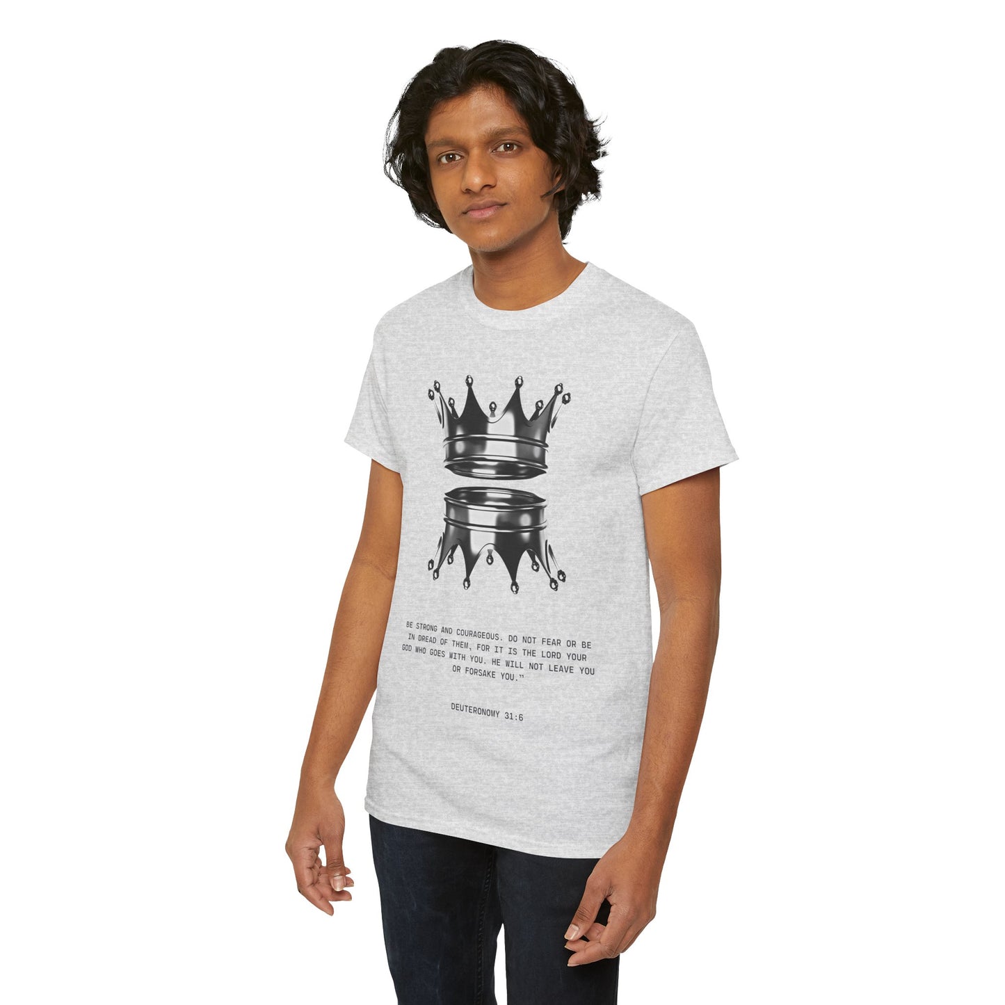 Crowned Inspiration Tee - Motivational T-Shirt, Unisex Graphic Tee