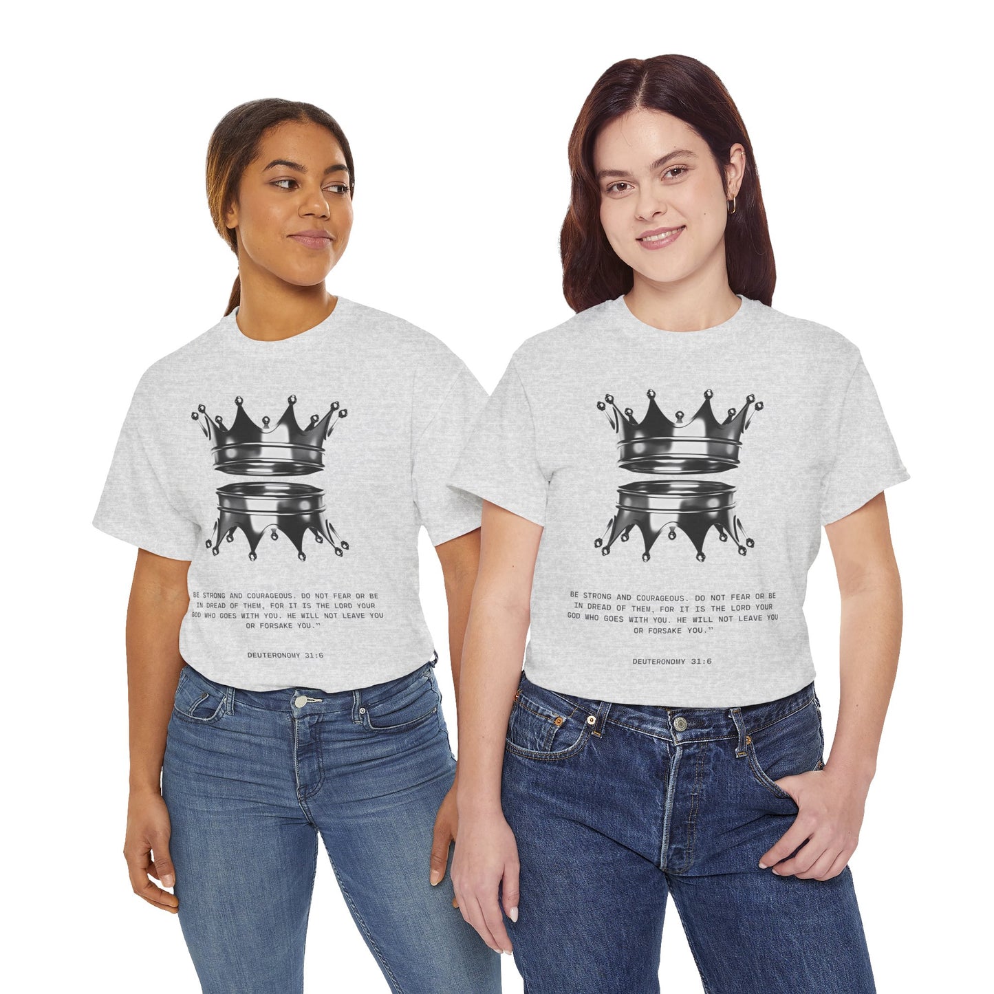 Crowned Inspiration Tee - Motivational T-Shirt, Unisex Graphic Tee