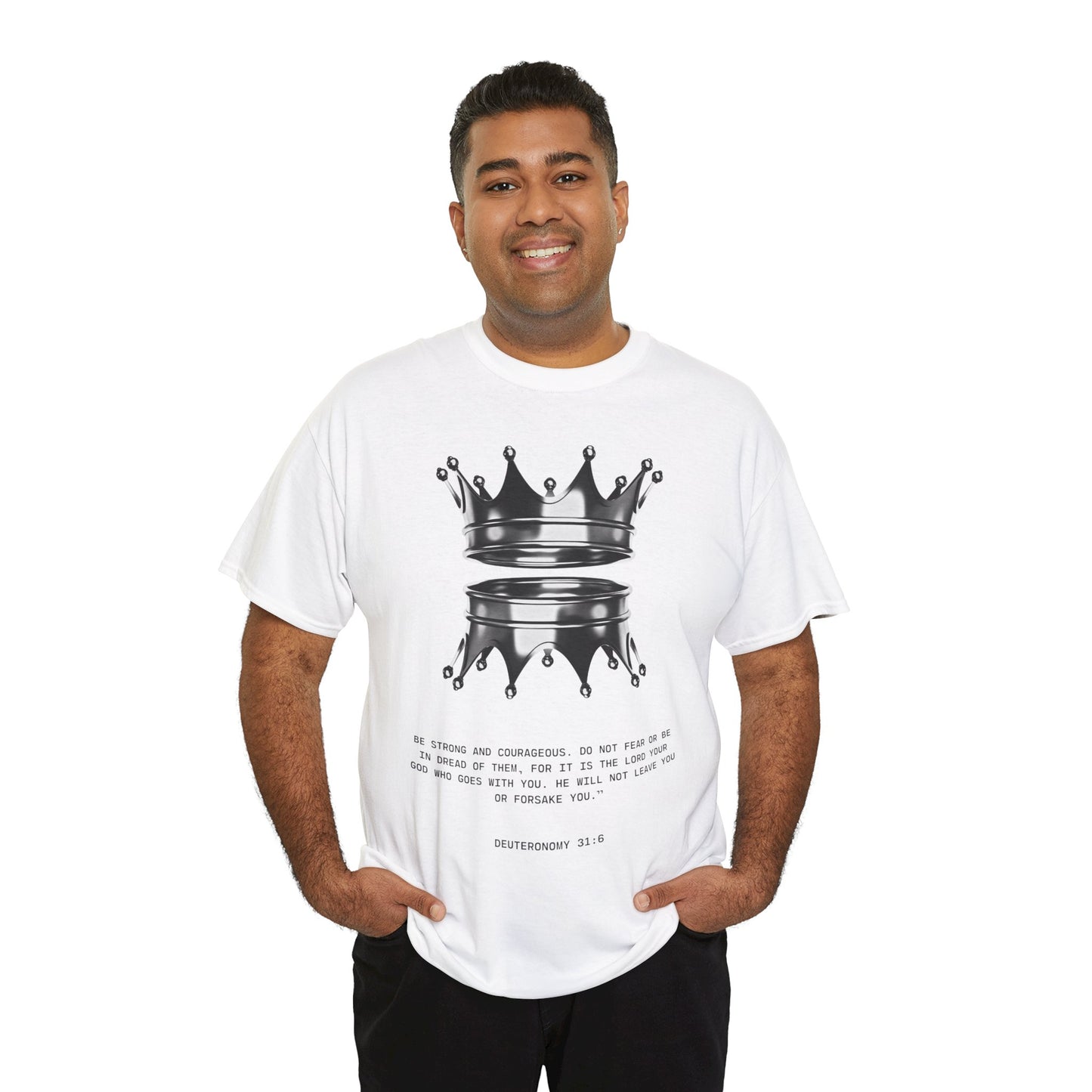 Crowned Inspiration Tee - Motivational T-Shirt, Unisex Graphic Tee